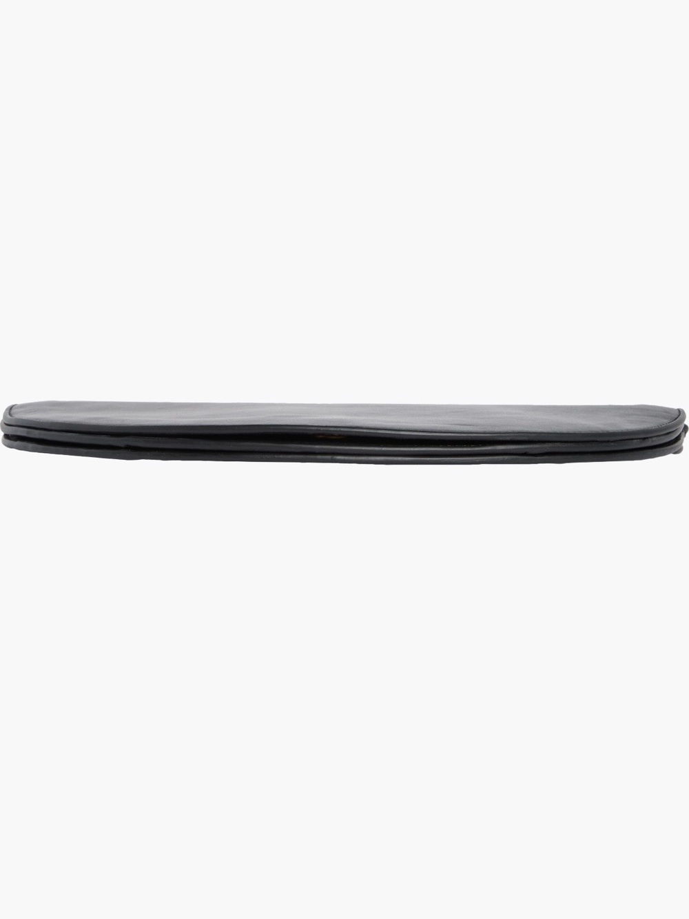 VINCE Arca Smooth Black Leather Clutch - Picture 6 of 6